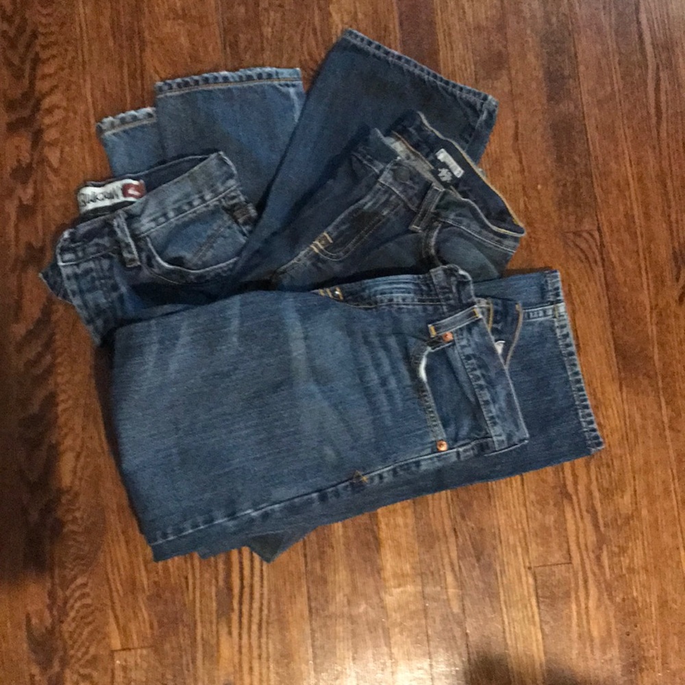 BOYS DENIM LOT 3 PAIRS